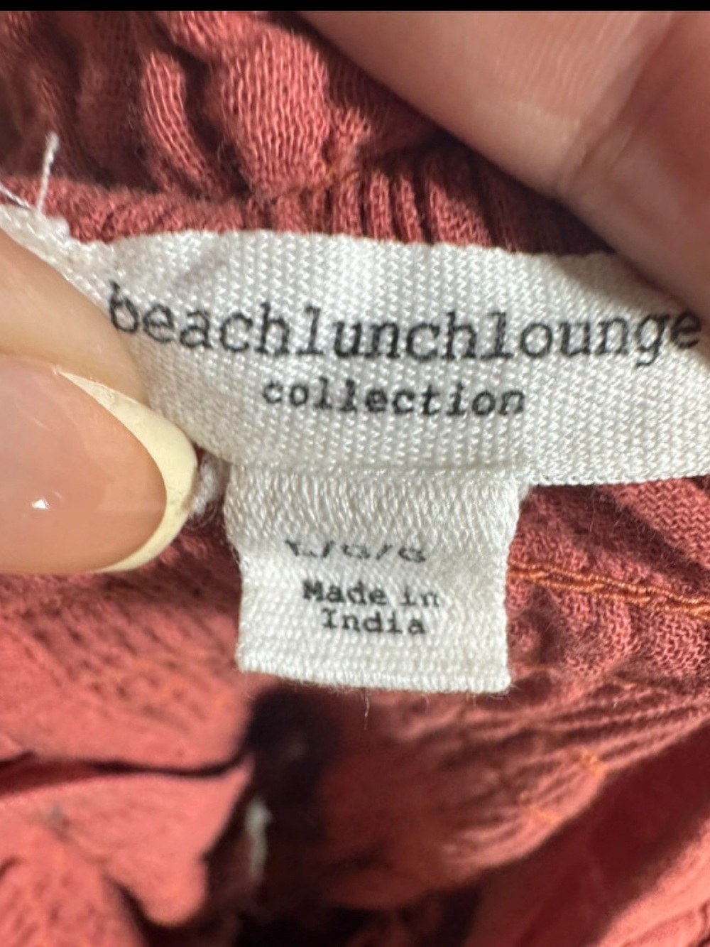 Beach Lunch Lounge L Gauze Midi Dress Luana Smocked Pink Puff Sleeve - Picture 5 of 8